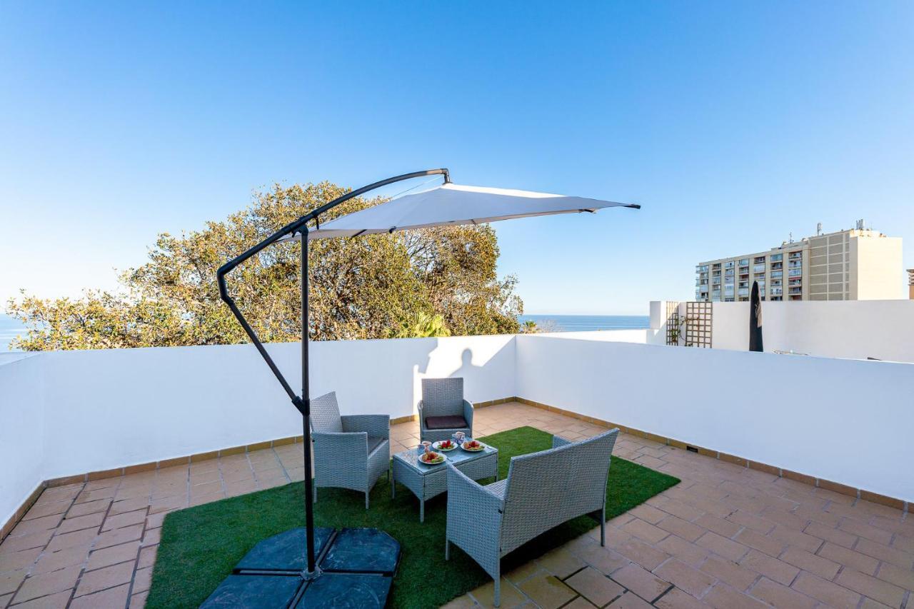 797 Holiday Rentals -Piso Con Terraza Y Vistas En La Nogalera Torremolinos Exteriör bild